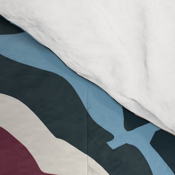 Artistic Floral Fantasy Comforter Gallery Image 4