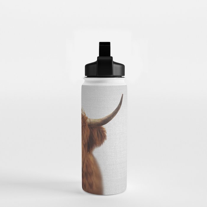 Highland Cow - Colorful Water Bottle Gallery Image 2