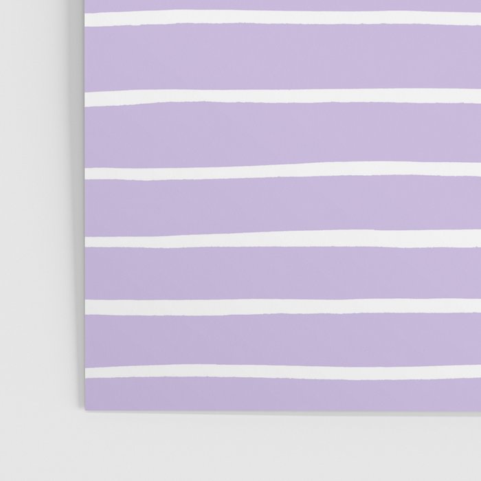 Stripes Lavender Poster Gallery Image 3