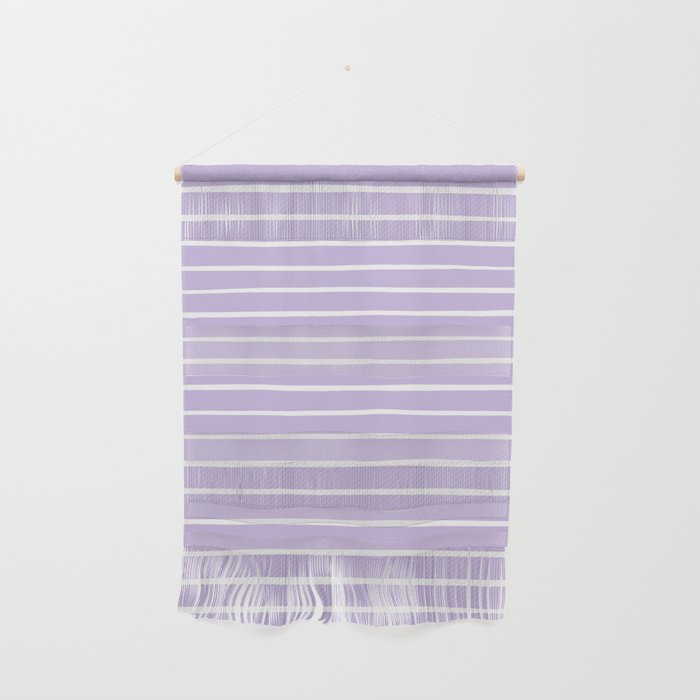 Stripes Lavender Wall Hanging Gallery Image 1