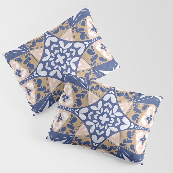 Nature Circular Tiles PB Pillow Sham Gallery Image 1