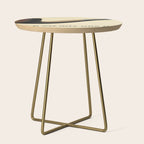 The Treachery of Images (This is not a pipe) by Rene Magritte Side Table Gallery Image 1
