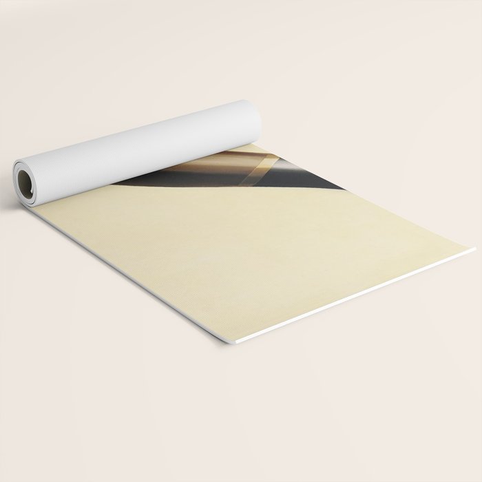 The Treachery of Images (This is not a pipe) by Rene Magritte Yoga Mat Gallery Image 2