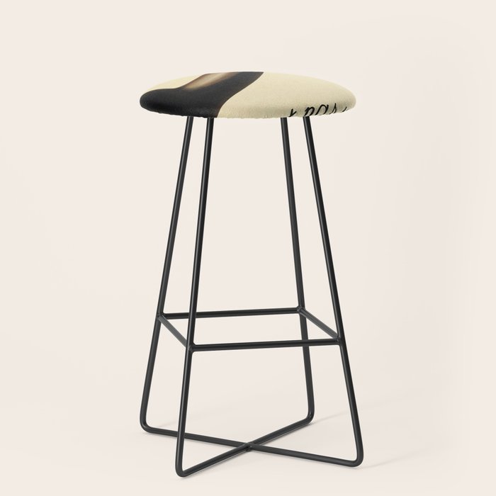 The Treachery of Images (This is not a pipe) by Rene Magritte Stool Gallery Image 1