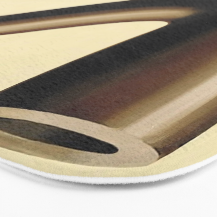 The Treachery of Images (This is not a pipe) by Rene Magritte Bath Mat Gallery Image 3