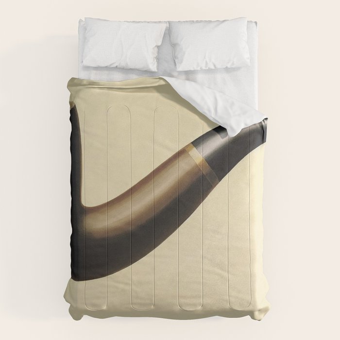 The Treachery of Images (This is not a pipe) by Rene Magritte Comforter Gallery Image 6