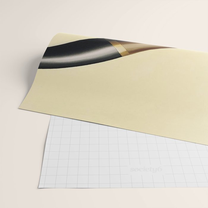 The Treachery of Images (This is not a pipe) by Rene Magritte Wrapping Paper Gallery Image 2