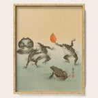 Frog Sumo - Ohara Koson Serving Tray Gallery Image 1