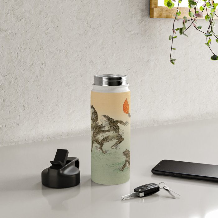 Frog Sumo - Ohara Koson Water Bottle Gallery Image 4