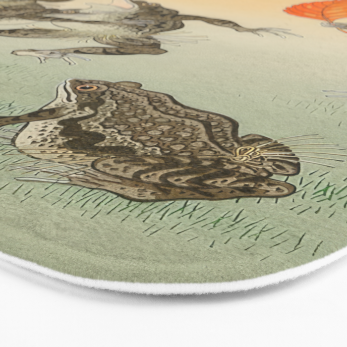 Frog Sumo - Ohara Koson Bath Mat Gallery Image 3