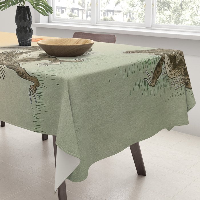 Frog Sumo - Ohara Koson Tablecloth Gallery Image 3
