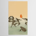Frog Sumo - Ohara Koson Tablecloth Gallery Image 2