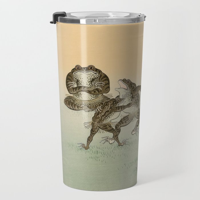 Frog Sumo - Ohara Koson Travel Mug Gallery Image 3