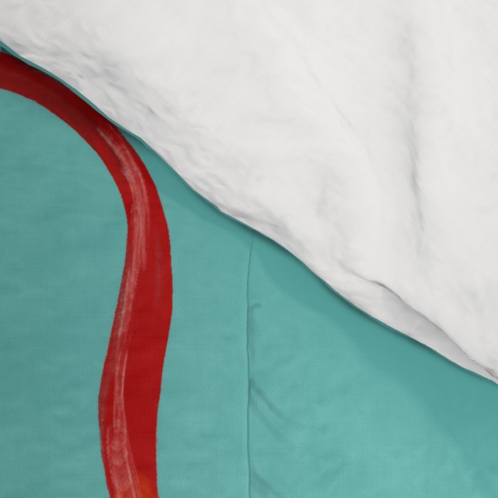 Giant Squid in Bathtub Comforter Gallery Image 4