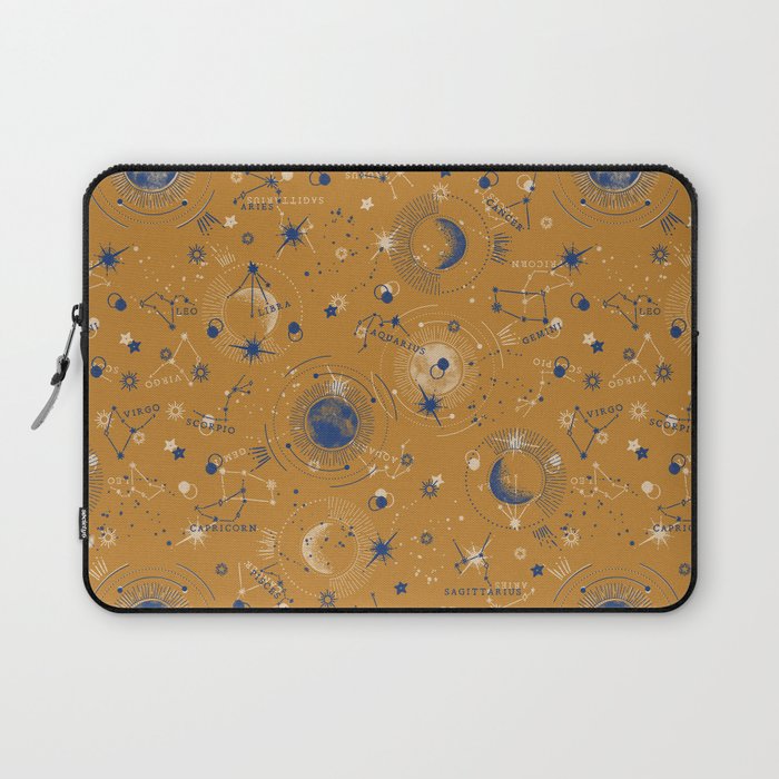 Zodiac abstract YB 1 Laptop Sleeve Gallery Image 1
