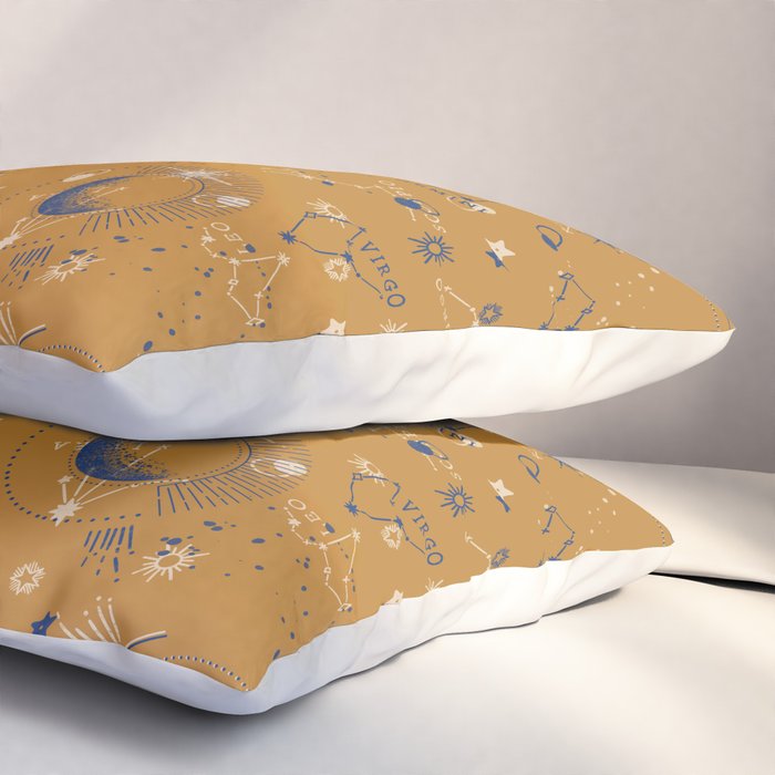 Zodiac abstract YB 1 Pillow Sham Gallery Image 3