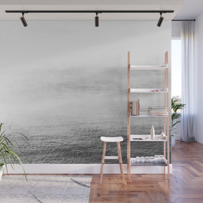 Whitewash Wall Mural Gallery Image 1