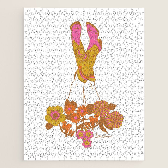 Love Stoned Cowboy Boots Jigsaw Puzzle Gallery Image 1