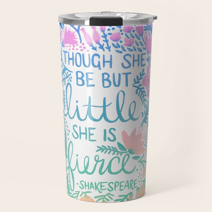 Little & Fierce - Lavender Mint OmbrÃ© Travel Mug Gallery Image 1