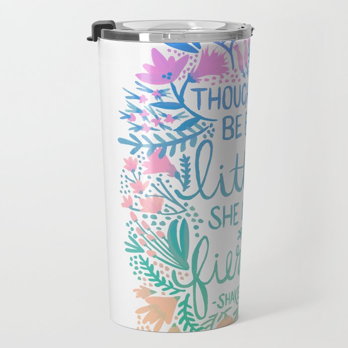 Little & Fierce - Lavender Mint OmbrÃ© Travel Mug Gallery Image 3