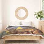 Tom Thomson Campfire 1916 Canadian Landscape Artist Duvet Cover Gallery Image 3