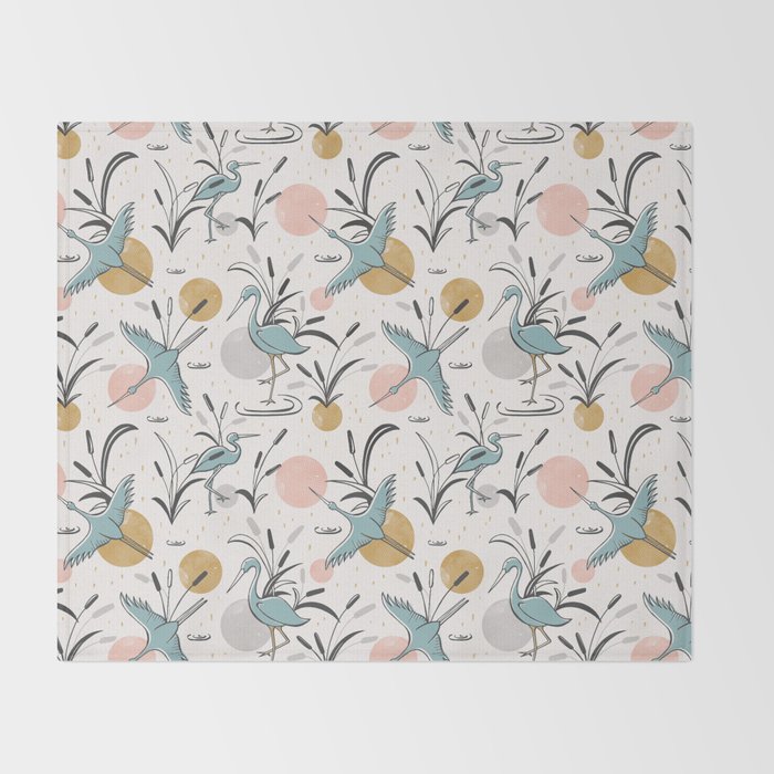 Marshland Throw Blanket Gallery Image 2