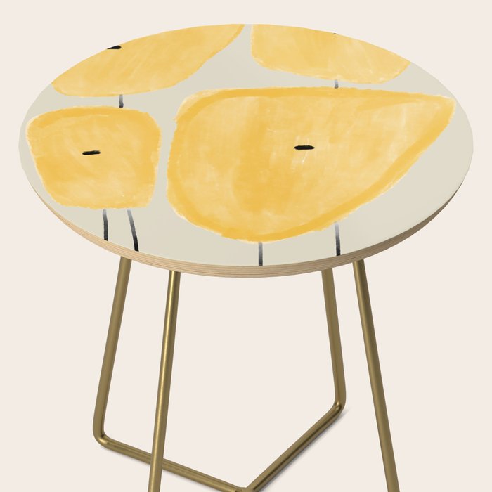Yellow Flowers  Side Table Gallery Image 2