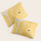 Yellow Flowers  Pillow Sham Gallery Image 3