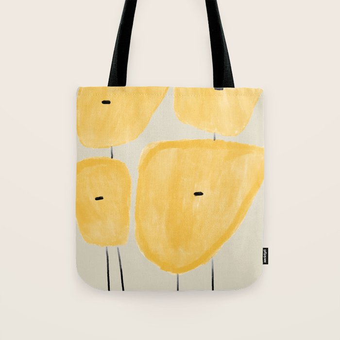 Yellow Flowers  Tote Bag Gallery Image 1