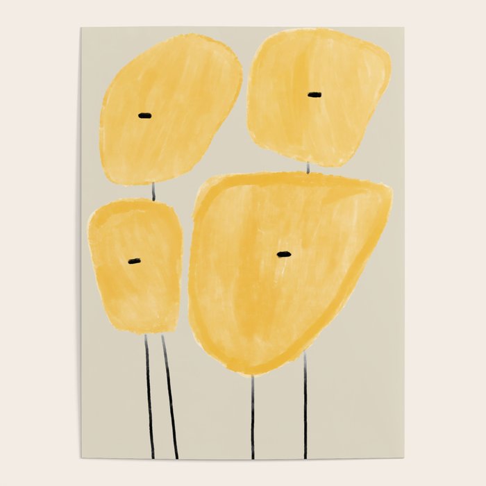 Yellow Flowers  Poster Gallery Image 1