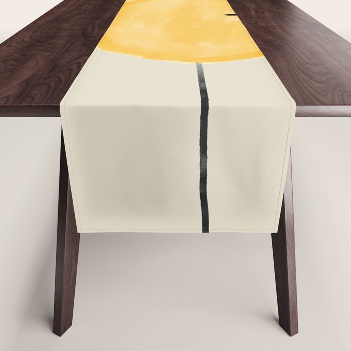 Yellow Flowers  Table Runner Gallery Image 1