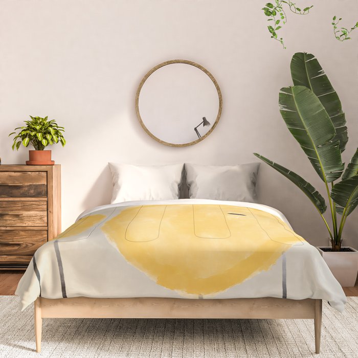 Yellow Flowers  Comforter Gallery Image 3