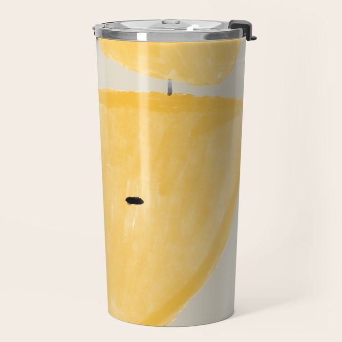 Yellow Flowers  Travel Mug Gallery Image 2