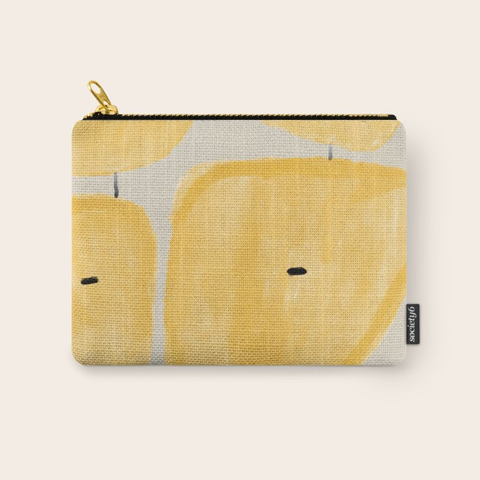 Yellow Flowers  Carry All Pouch Gallery Image 1