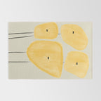 Yellow Flowers  Rug Gallery Image 2