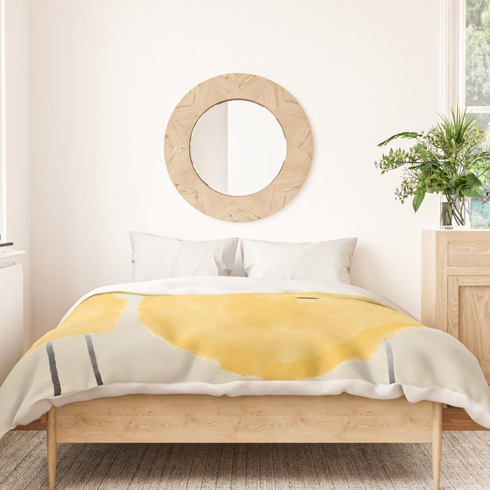 Yellow Flowers  Duvet Cover Gallery Image 3