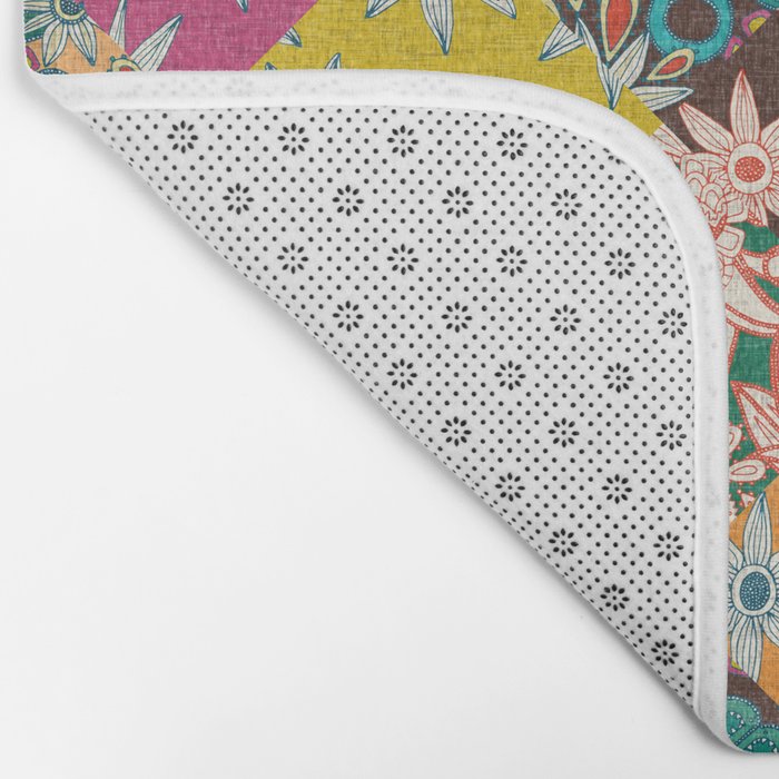 sarilmak patchwork Bath Mat Gallery Image 2