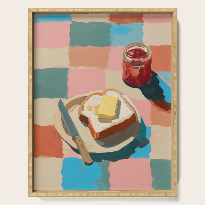 Morning Toast Serving Tray Gallery Image 1
