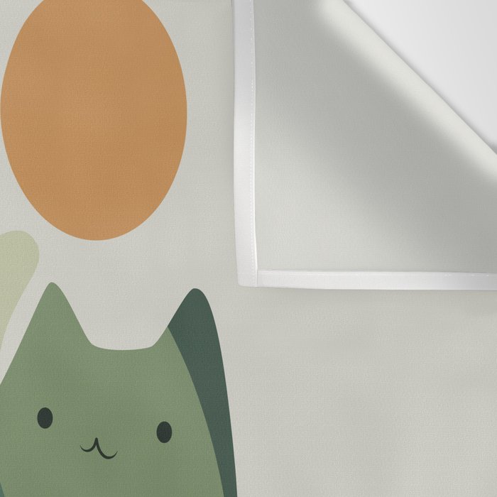 Cat Landscape 121 Wall Tapestry Gallery Image 3
