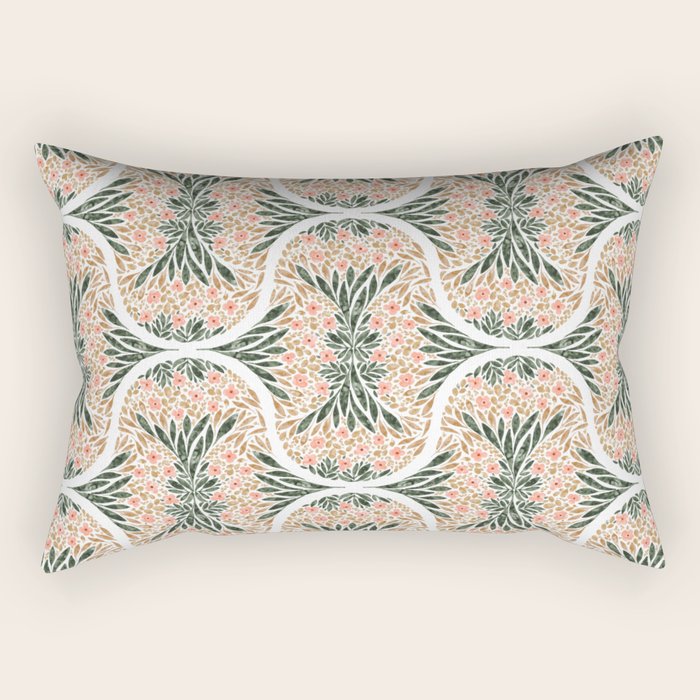 Botanical Breeze Decor Rectangular Pillow Gallery Image 1