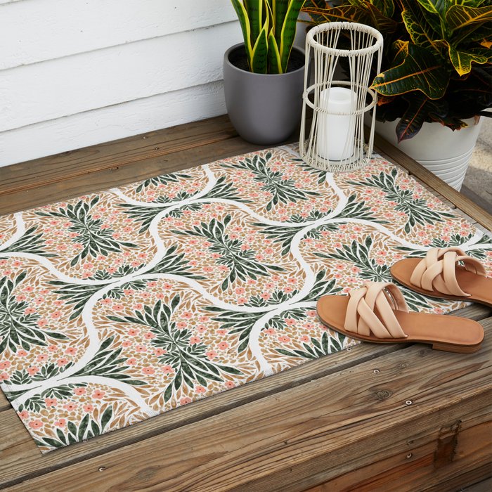 Botanical Breeze Decor Outdoor Rug Gallery Image 2