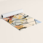 Abstract Female Figure Line Art Yoga Mat Gallery Image 2
