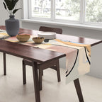 Abstract Female Figure Line Art Table Runner Gallery Image 2