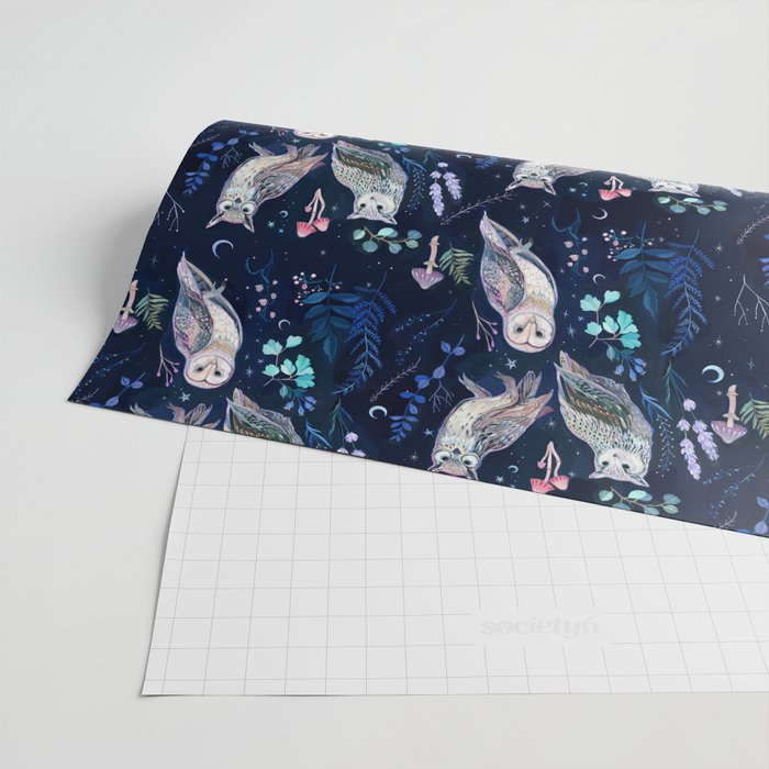 Night Owls Wrapping Paper Gallery Image 2