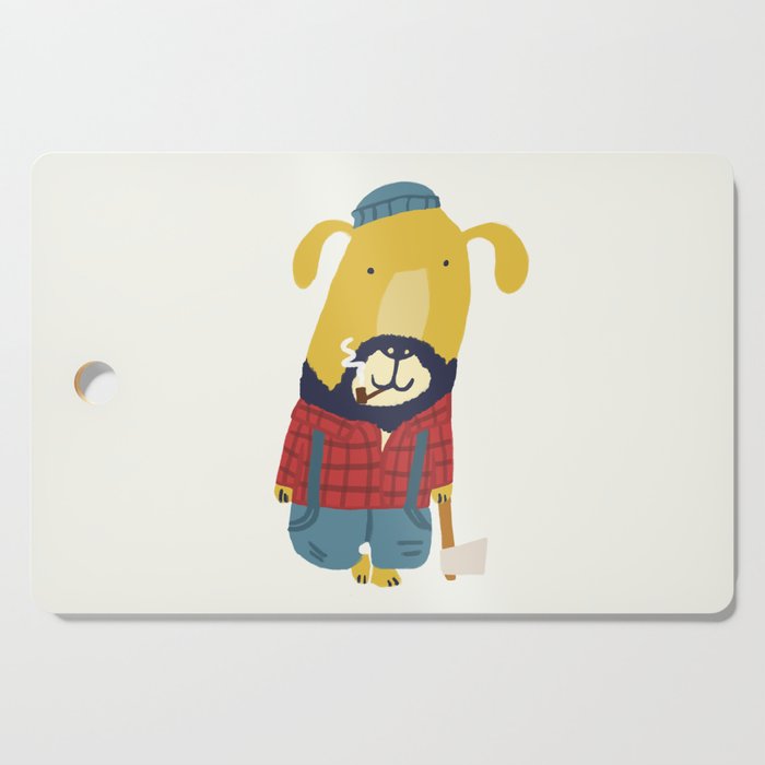 Rugged Roger - the lumberjack Cutting Board Gallery Image 1