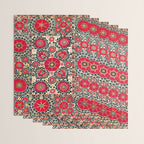 Shakhrisyabz Suzani Uzbek Embroidery Print Wrapping Paper Gallery Image 3