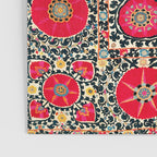 Shakhrisyabz Suzani Uzbek Embroidery Print Poster Gallery Image 3