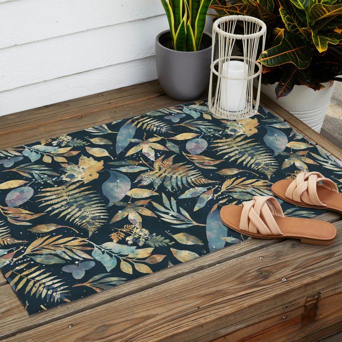 Twilight Foliage Dream Outdoor Rug Gallery Image 2