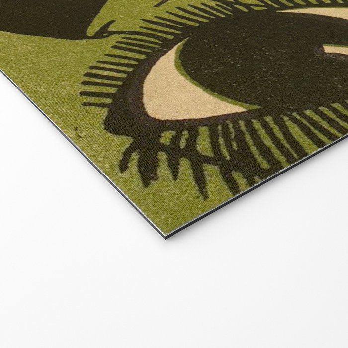 Green Eye Suit Man - Le Temoin Welcome Mat Gallery Image 2