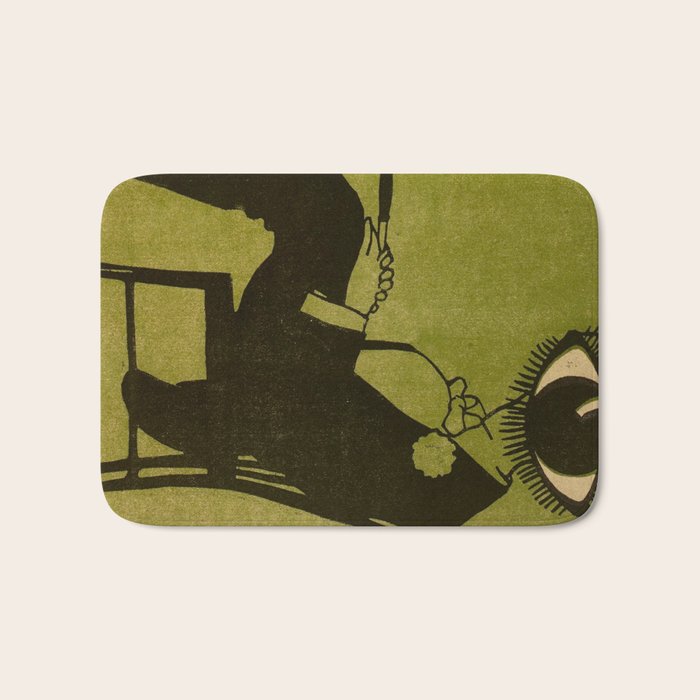 Green Eye Suit Man - Le Temoin Bath Mat Gallery Image 1